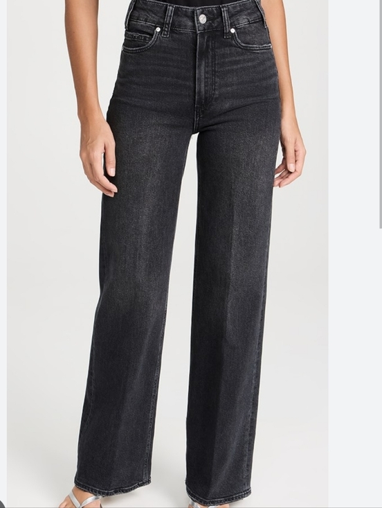 Ag Adriano Goldschmied Denim - AG | KINSLEY High Rise Pop Crop Black Wash Jeans - 29